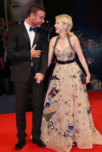 Naomi Watts et Liev Schreiber en 2016