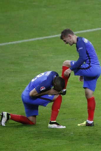 Antoine Griezmann a été désigné meilleur joueur de l'Euro 2016 (ici face à l'Islande, le 3 juillet 2016).