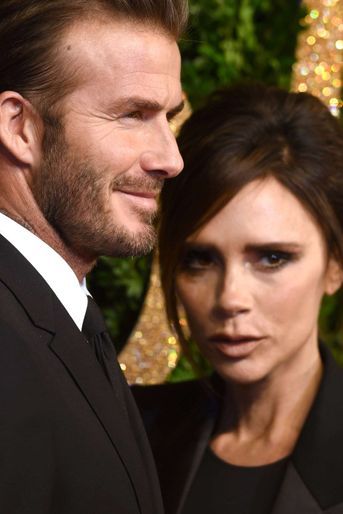 David et Victoria Beckham en 2015