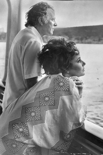 Elizabeth Taylor et Richard Burton en 1967.