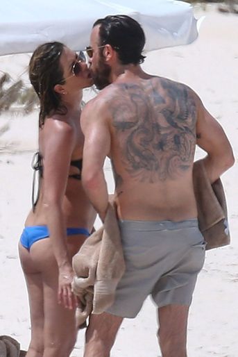 Jennifer Aniston et Justin Theroux en vacances aux Bahamas