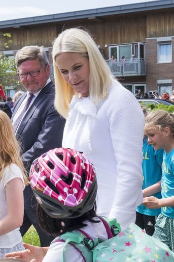 La princesse Mette-Marit de Norvège à Glimsdal, le 6 juin 2016