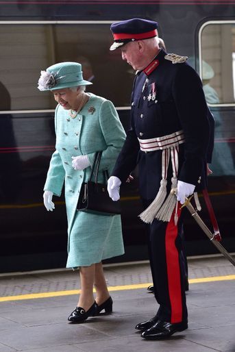 La reine Elizabeth II à Londres, le 7 juin 2016