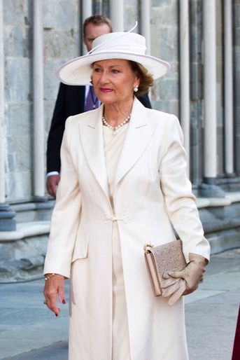 La reine Sonja de Norvège à Trondheim, le 23 juin 2016