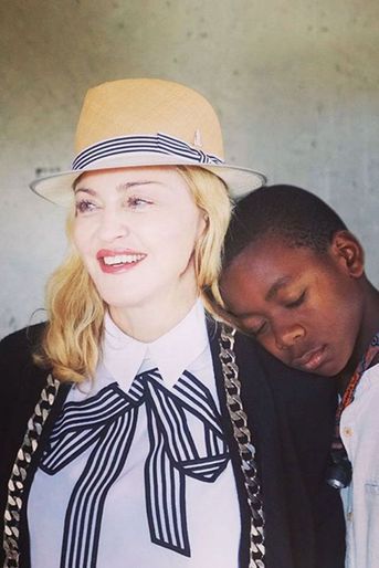 Madonna et David au Malawi