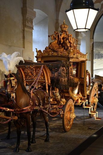 Carrosse du sacre de Charles X conservé à Versailles 