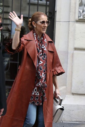 Céline Dion à Paris, le 19 juin 2016
