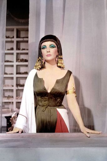 Elizabeth Taylor dans le film &quot;Cléopâtre&quot; de Joseph L. Mankiewicz sorti en 1963