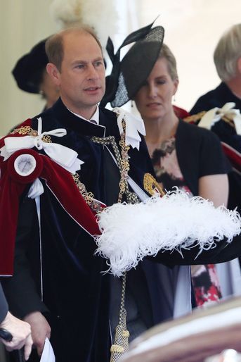 La prince Edward et la comtesse Sophie de Wessex à Windsor, le 13 juin 2016