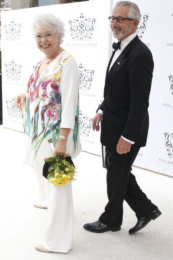 La princesse Christina de Suède et son mari Tord Magnuson à Stockholm, le 16 juin 2016