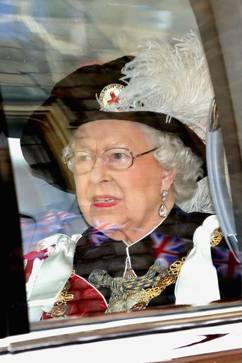 La reine Elizabeth II à Windsor, le 13 juin 2016