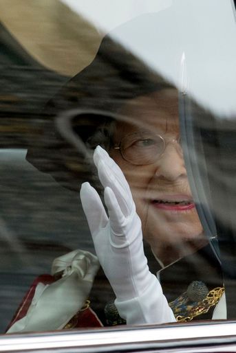 La reine Elizabeth II à Windsor, le 13 juin 2016
