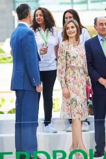 La reine Letizia et le roi Felipe VI d&#039;Espagne à Madrid, le 5 juillet 2016
