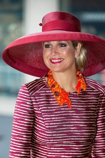La reine Maxima des Pays-Bas à Rotterdam, le 19 juin 2015