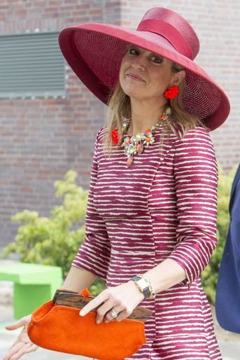 La reine Maxima des Pays-Bas à Utrecht, le 19 mai 2016