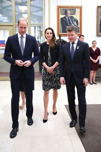 Le prince William et la duchesse Catherine de Cambridge à l&#039;ambassade des Etats-Unis à Londres, le 14 juin 2016