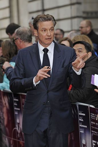 Colin Firth à Londres, le 11 avril 2016