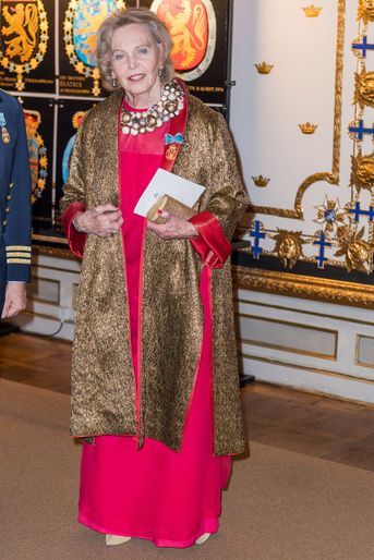 La comtesse Marianne Bernadotte à Stockholm, le 30 avril 2016