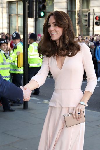 La duchesse Catherine de Cambridge à Londres, le 4 mai 2016