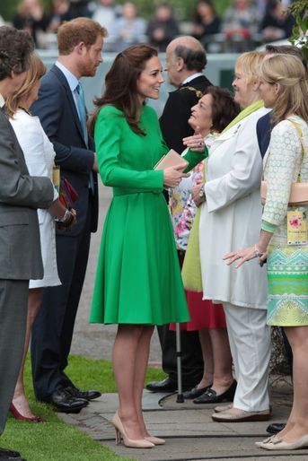 La duchesse Kate au Chelsea Flower Show.