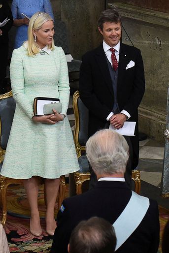 La princesse Mette-Marit de Norvège à Stockholm, le 27 mai 2016