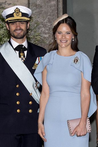 La princesse Sofia de Suède en Antonio Berardi à Stockholm, le 27 mai 2016