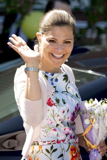La princesse Victoria de Suède à Nacka, le 6 juin 2016