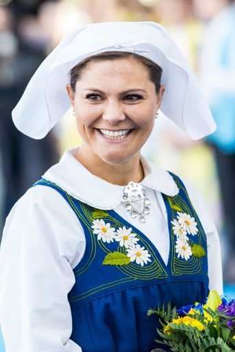 La princesse Victoria de Suède à Stockholm, le 6 juin 2016