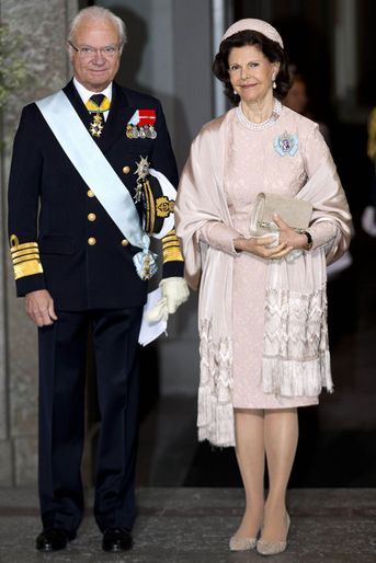 La reine Silvia de Suède à Stockholm, le 27 mai 2016