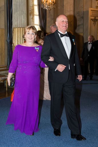 Marie et Erik Hellqvist, les parents de la princesses Sofia de Suède à Stockholm, le 30 avril 2016