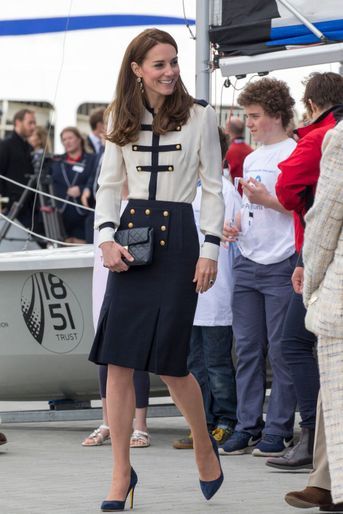 La duchesse Catherine de Cambridge à Portsmouth, le 20 mai 2016