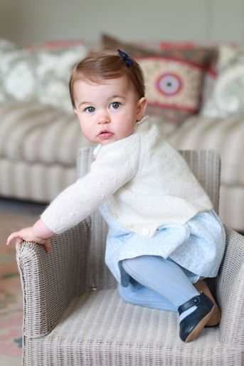 La princesse Charlotte, photo faite par sa maman Kate pour ses 1 an