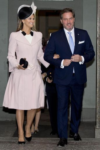 La princesse Madeleine de Suède à Stockholm, le 30 avril 2016