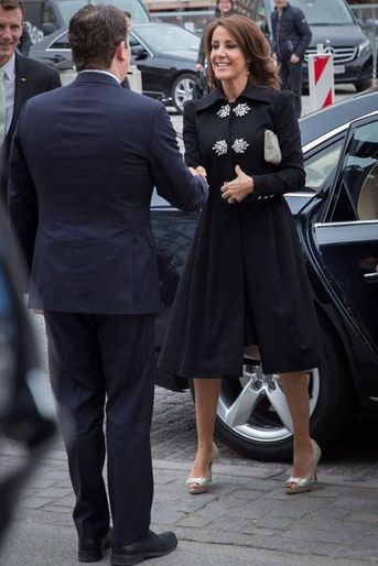 La princesse Marie de Danemark à Copenhague, le 14 avril 2016