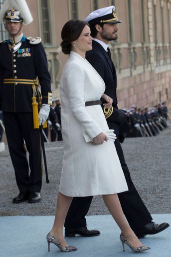 La princesse Sofia de Suède à Stockholm, le 30 avril 2016