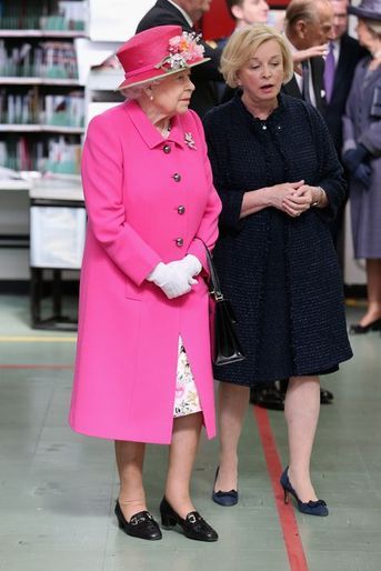 La reine Elizabeth II à Windsor, le 20 avril 2016
