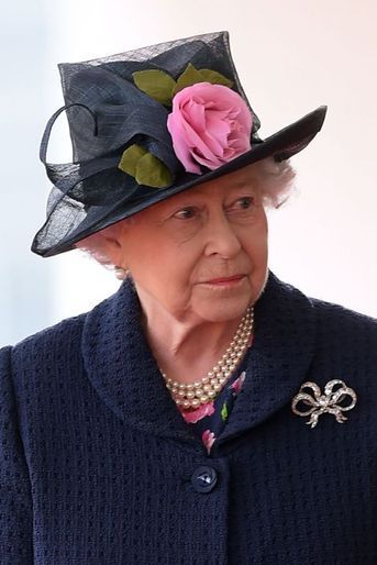La reine Elizabeth II, le 21 octobre 2014