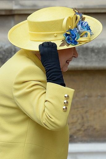 La reine Elizabeth II, le 27 mars 2016