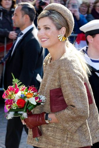 La reine Maxima des Pays-Bas à Flardingue, le 14 mars 2016