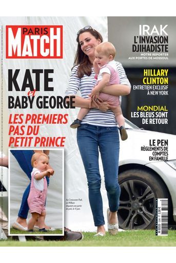 Kate &amp; Baby George, les premiers pas du petit prince, en kiosque ce jeudi 
