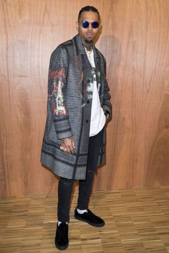 Chris Brown à Paris le 6 mars 2016