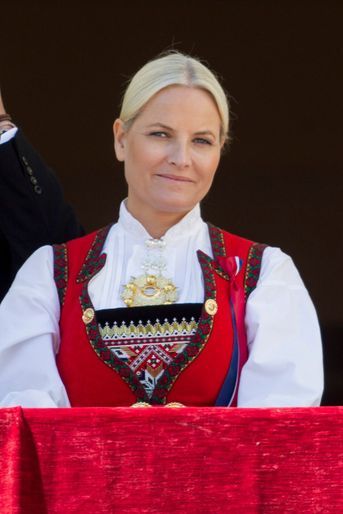La princesse Mette-Marit de Norvège à Oslo, le 17 mai 2016