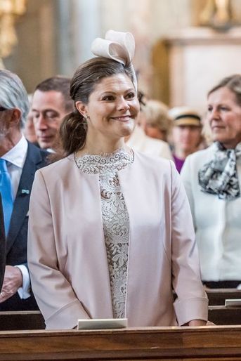 La princesse Victoria de Suède à Stockholm, le 22 avril 2016