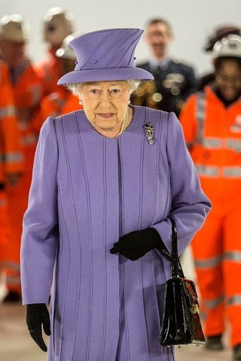 La reine Elizabeth II à Londres, le 23 février 2016