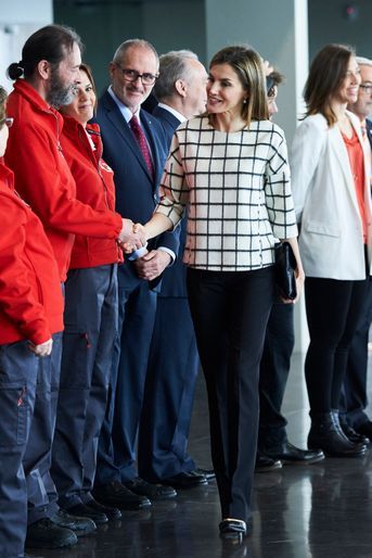 La reine Letizia d&#039;Espagne à Albacete, le 9 mai 2016