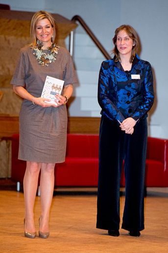 La reine Maxima des Pays-Bas à Amsterdam, le 20 mars 2016