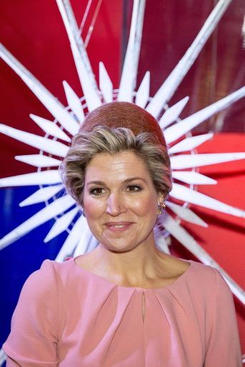 La reine Maxima des Pays-Bas à Paris, le 11 mars 2016