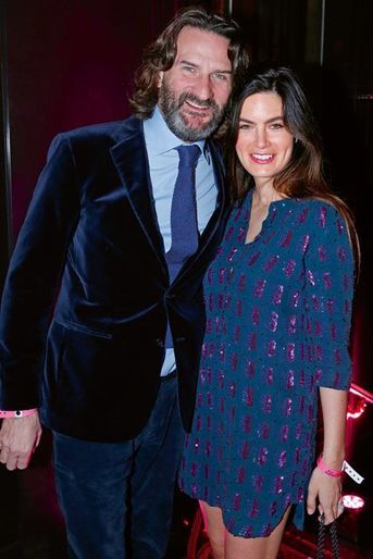 Frédéric Beigbeder et sa femme, Lara Micheli.