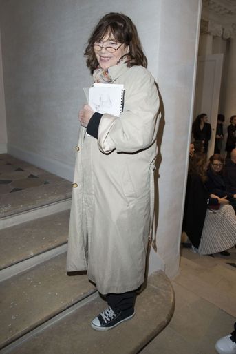 Jane Birkin à Paris le 7 mars 2016