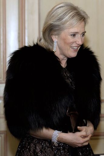 La princesse Astrid de Belgique à Bruxelles, le 30 janvier 2016